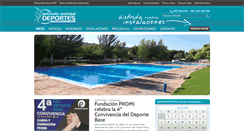 Desktop Screenshot of deportecabra.es