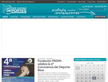 Tablet Screenshot of deportecabra.es